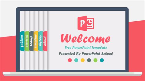 school report ppt template free download